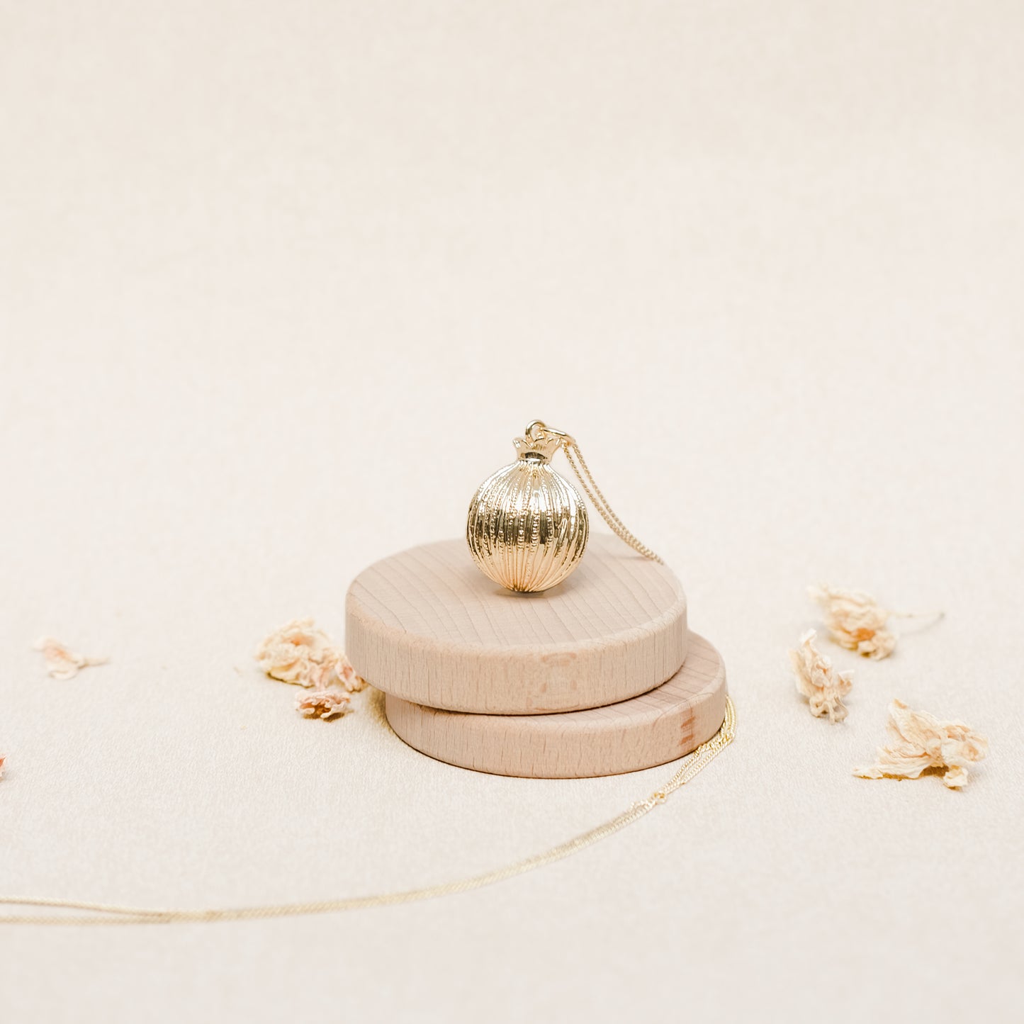 MERVEILLE pregnancy bola - Yellow gold finish