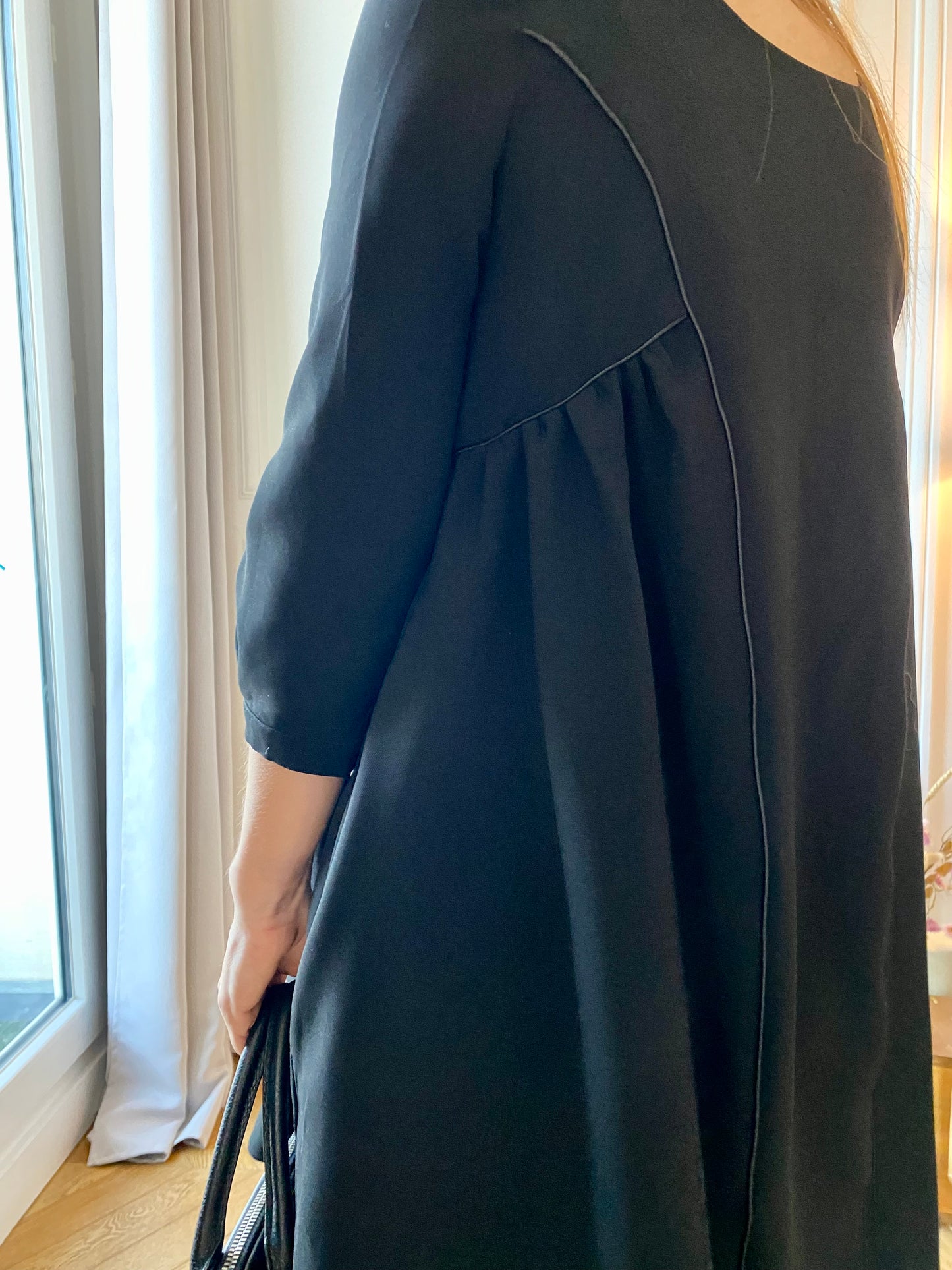 Twist, maternity and breastfeeding dress