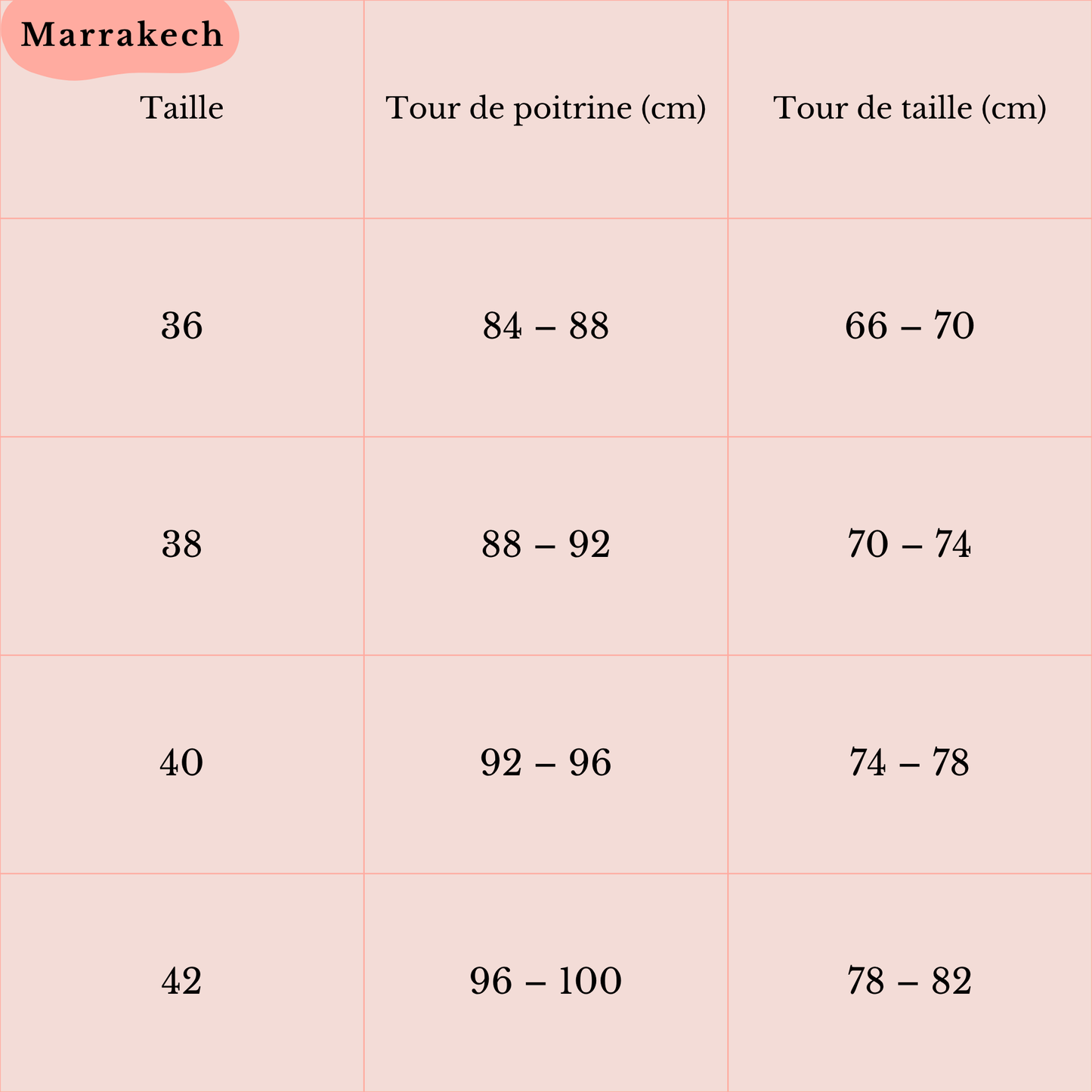 Marrakesch-Tunika