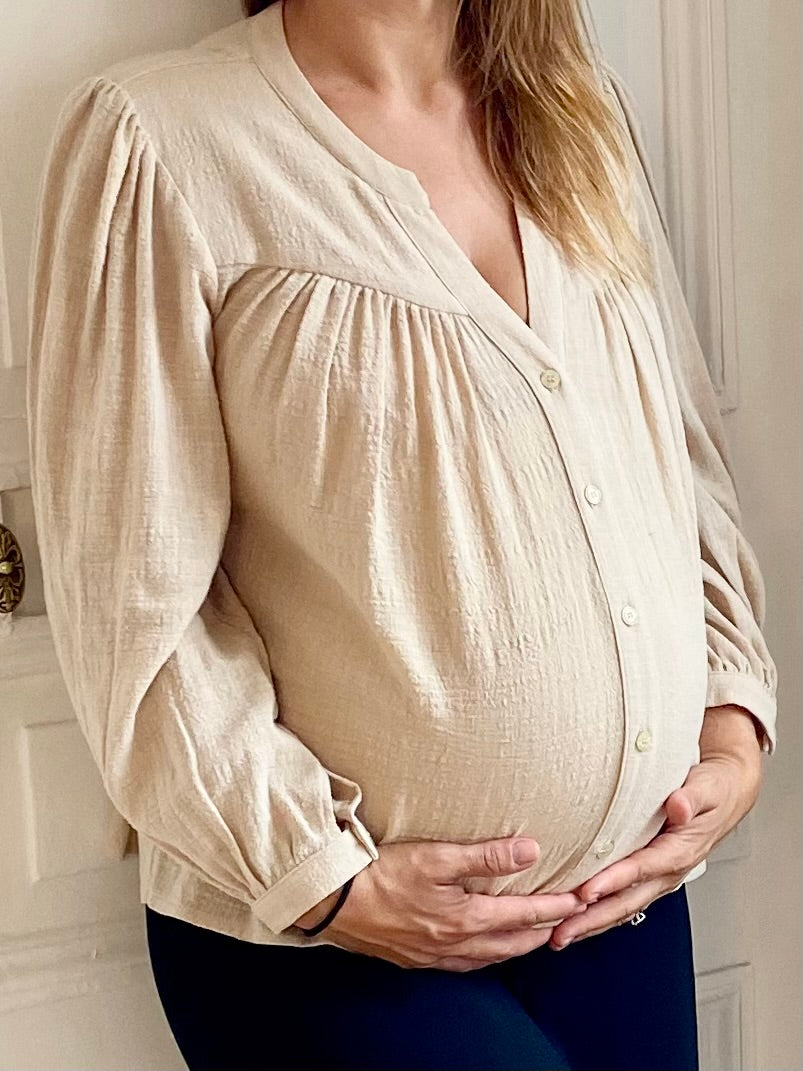 Quiberon maternity shirt
