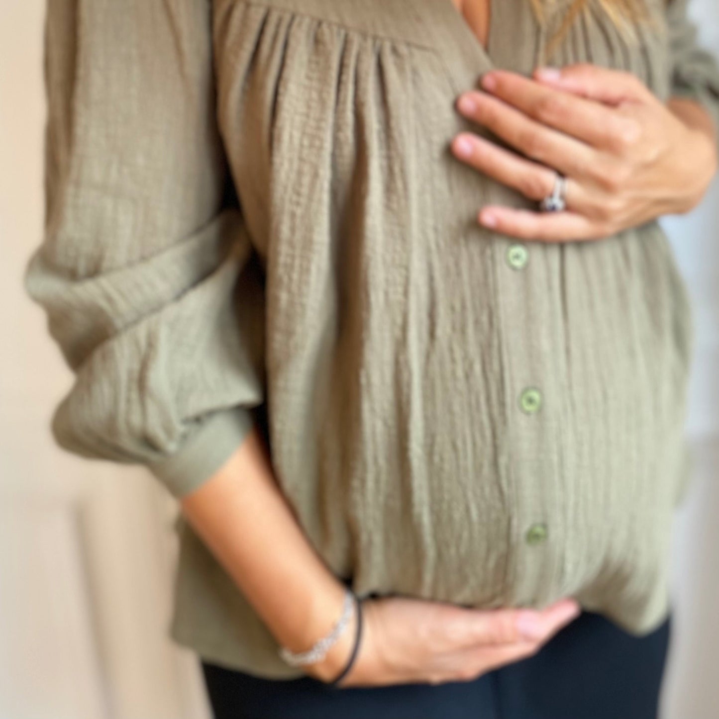 Quiberon maternity shirt
