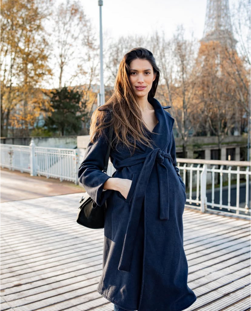 Manteau VICTOIRE, pendant et après la grossesse !