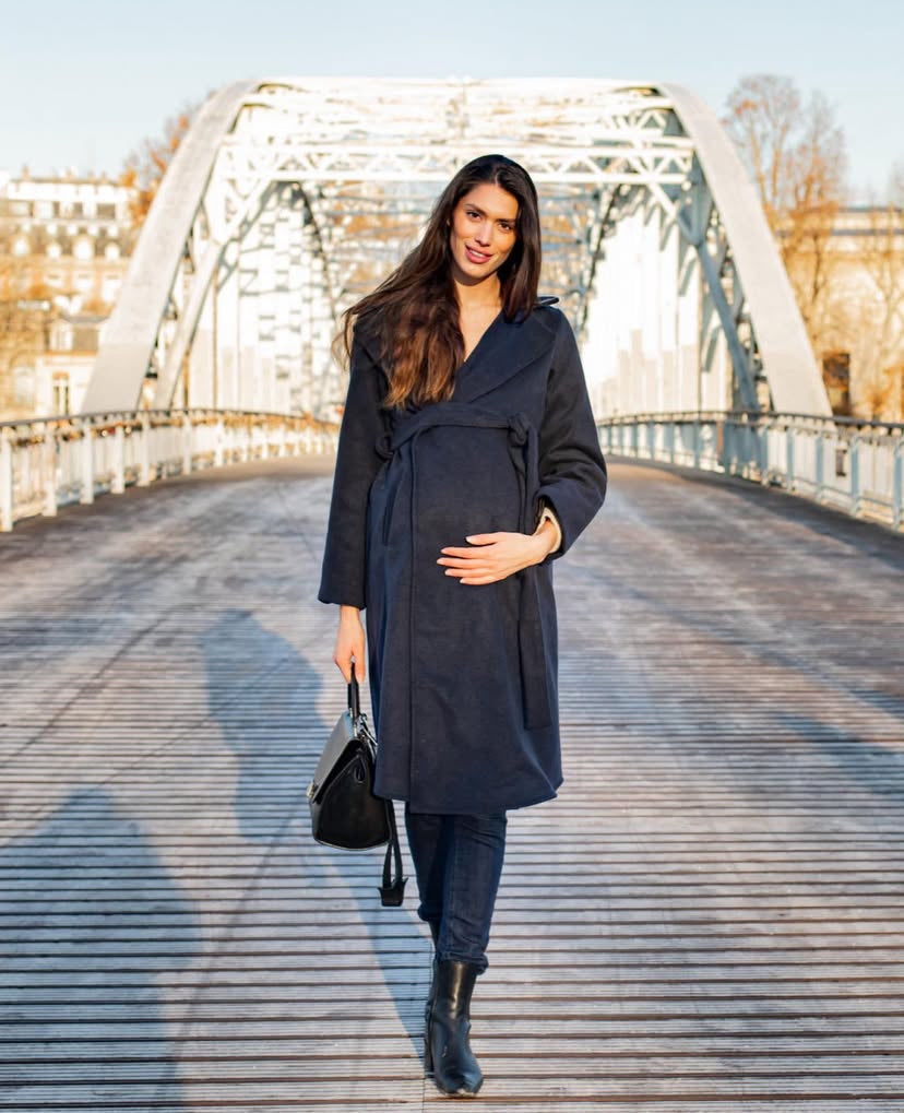 Manteau VICTOIRE, pendant et après la grossesse !