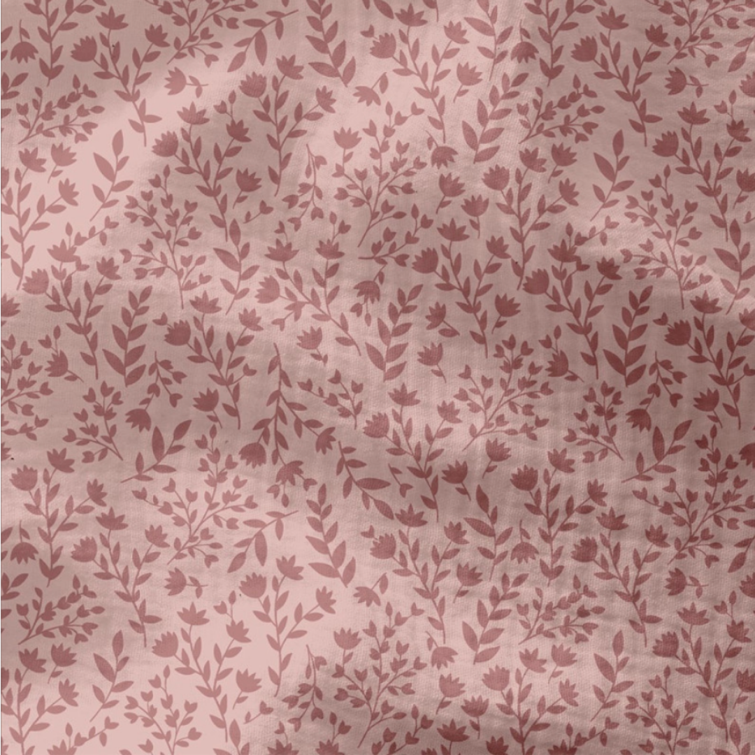 Housse de coussin de maternité et d’allaitement pétales roses