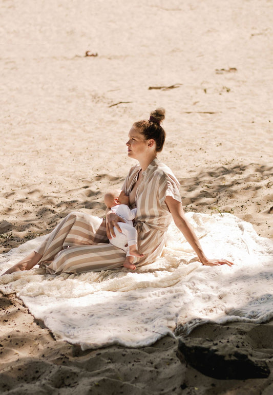 Allaiter bébé en été