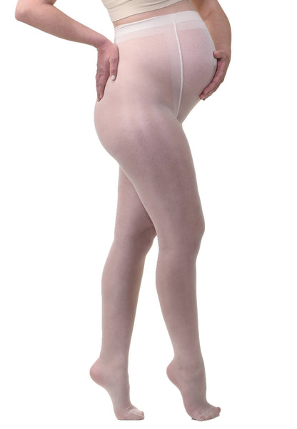 Mamsy Collants de grossesse 20den Transparent: XL / Noir