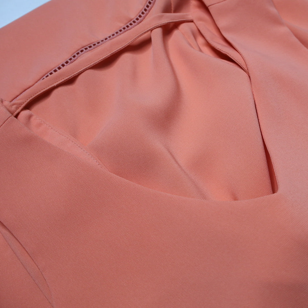 Gordes Coral Dress 