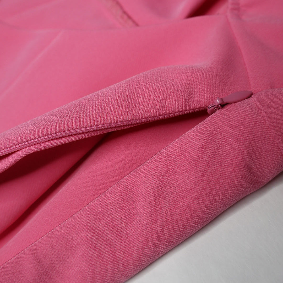 Isle Sur Sorgue rose, robe de grossesse et d'allaitement