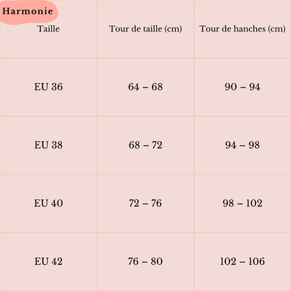 Harmonie blanc, jean de grossesse