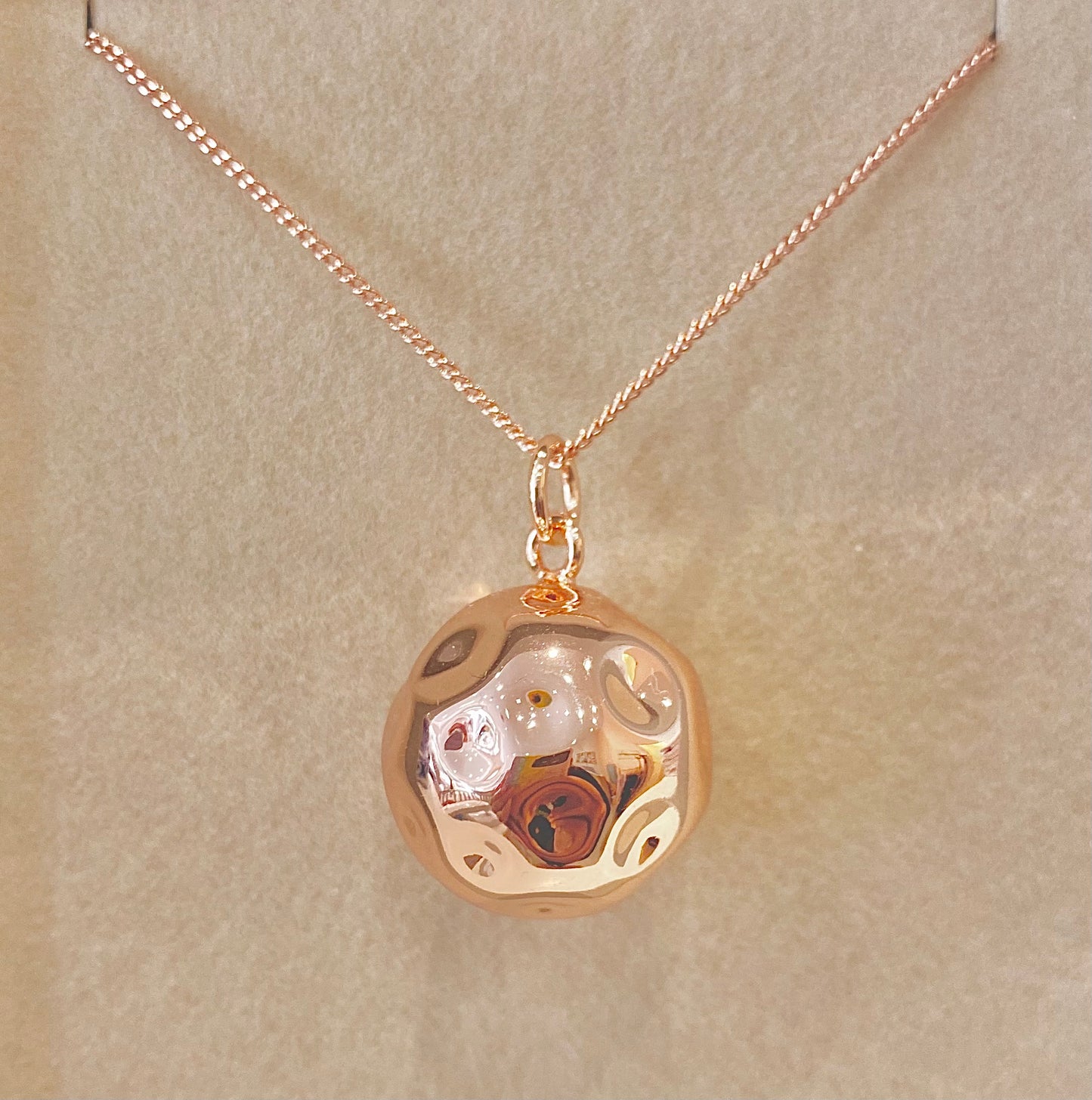 Bola de grossesse MOON - Finition Or Rose