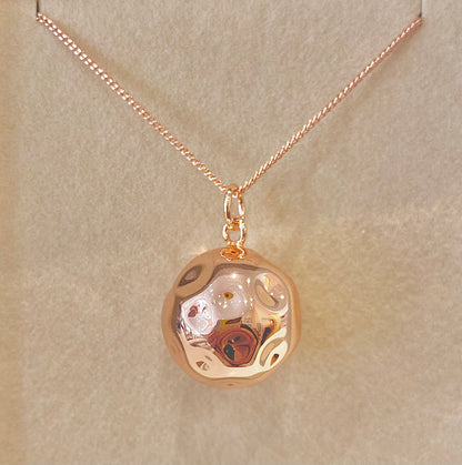Bola de grossesse MOON - Finition Or Rose