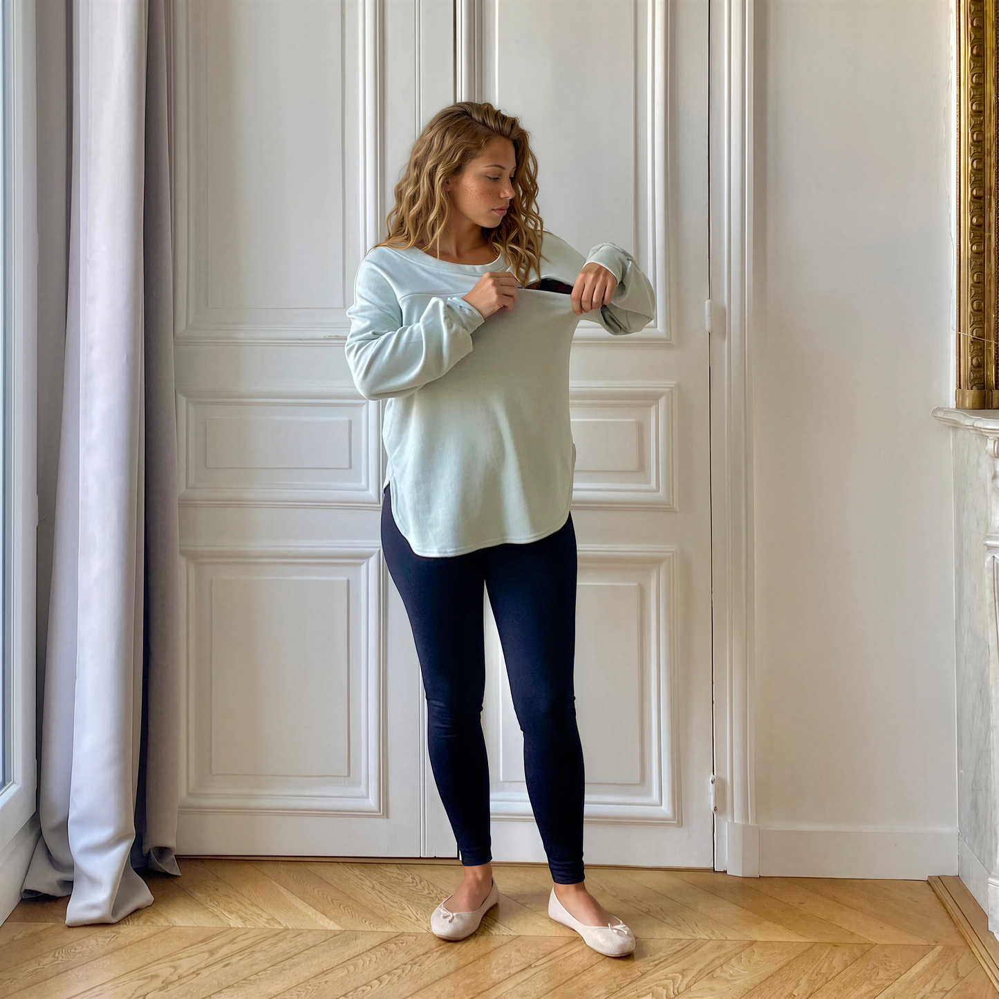 Cézambre vert, sweat de grossesse et d'allaitement