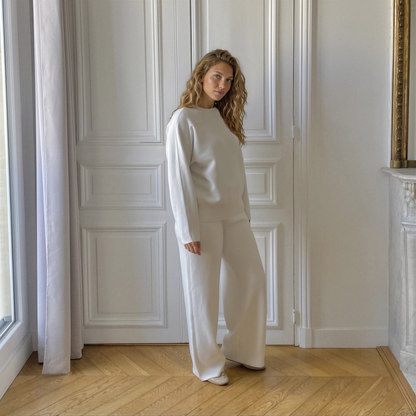 Côte d’Amour écru, pantalon de grossesse