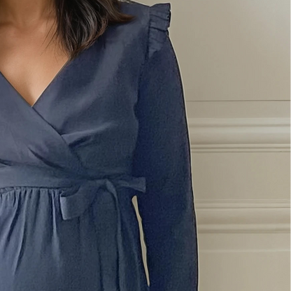 Lucie noir, robe de grossesse et d'allaitement