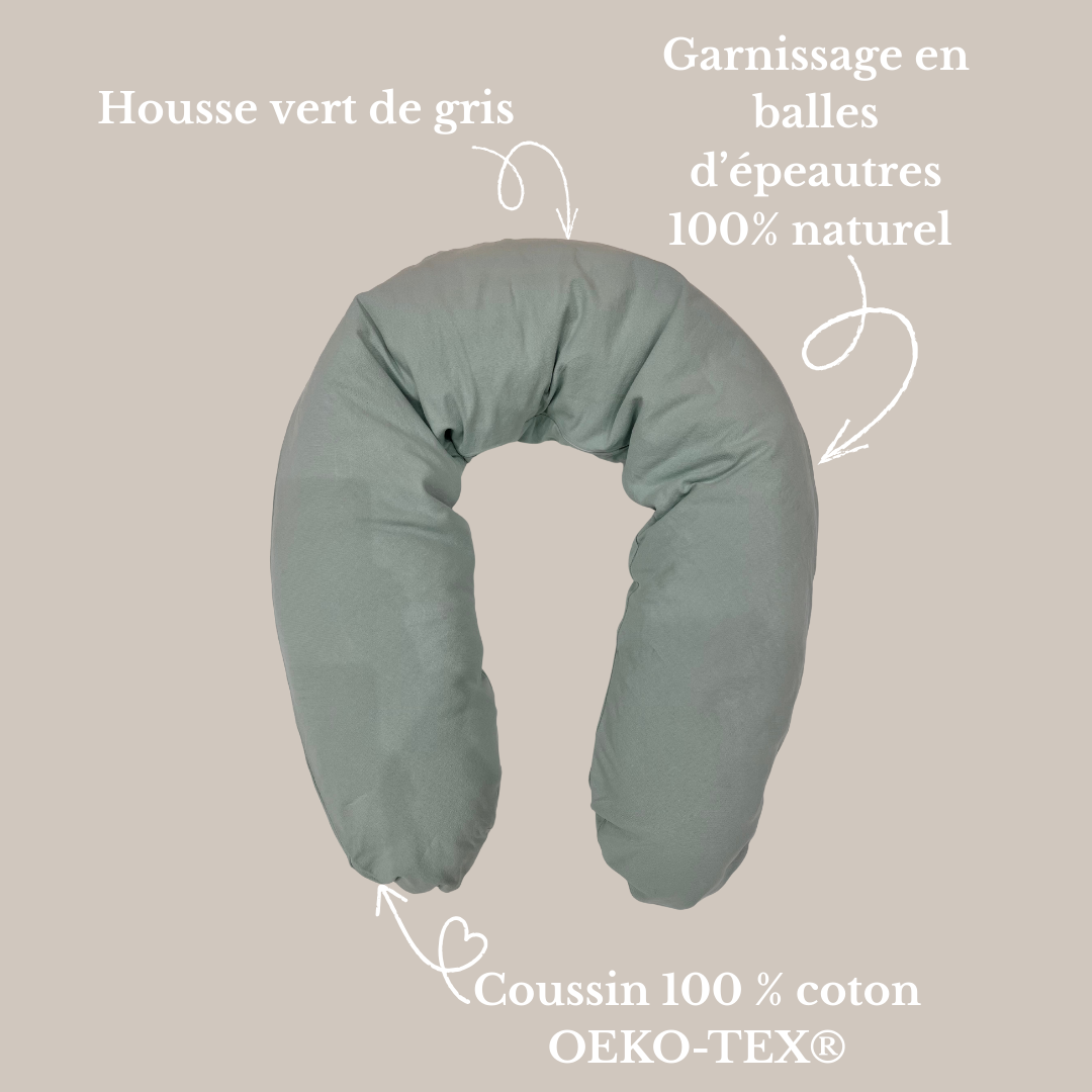 Housse coussin d'allaitement