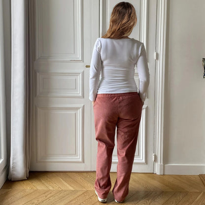 Pantalon Boyfriend de maternité – Confort absolu et style effortless