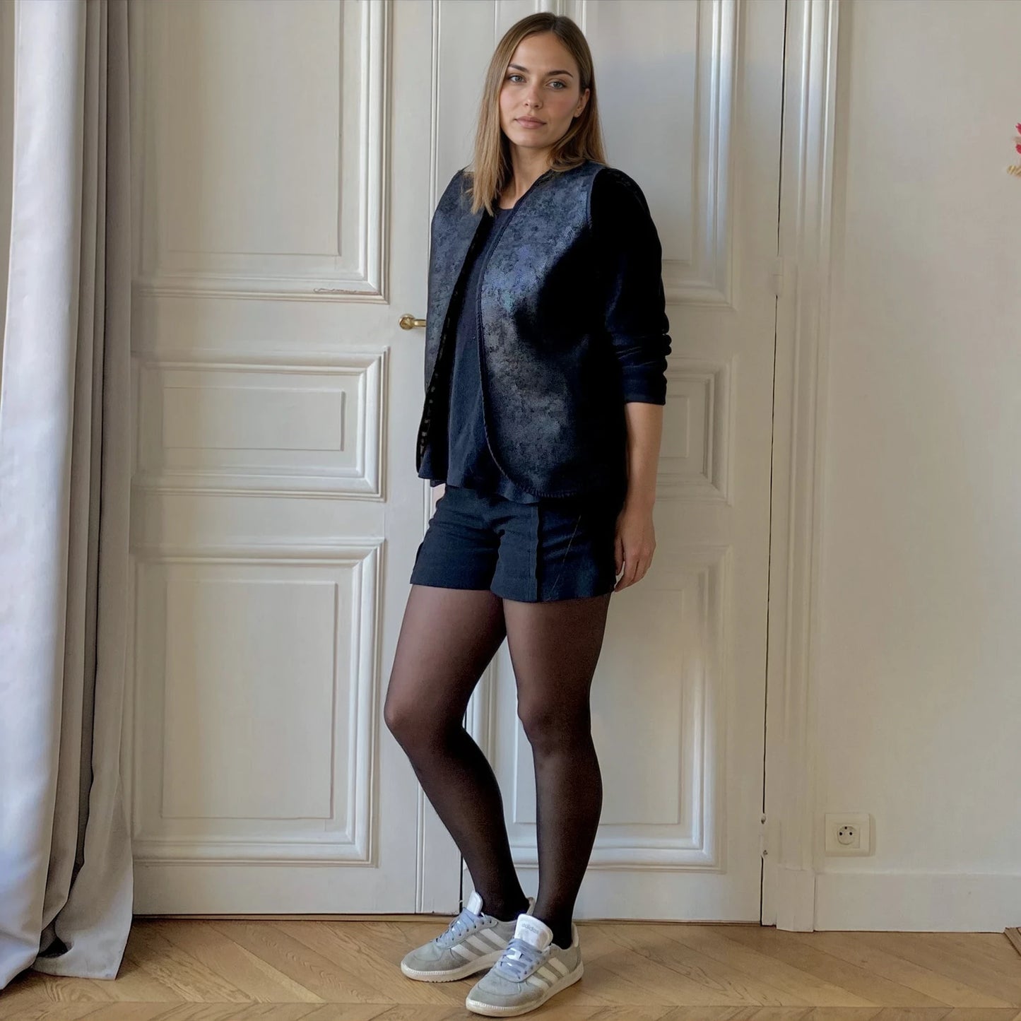 Gilet réversible Léopard