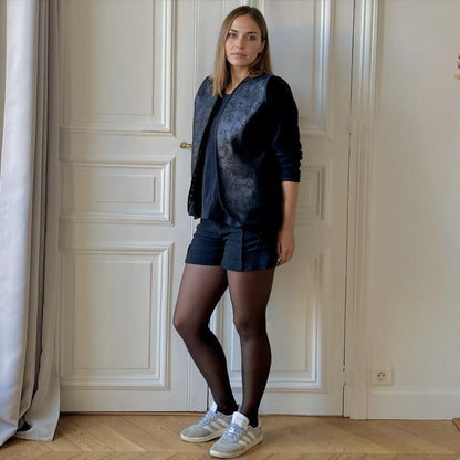 Gilet réversible Léopard