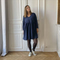 Twist, maternity and breastfeeding dress 