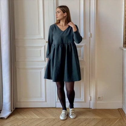 Twist-, Umstands- und Stillkleid 