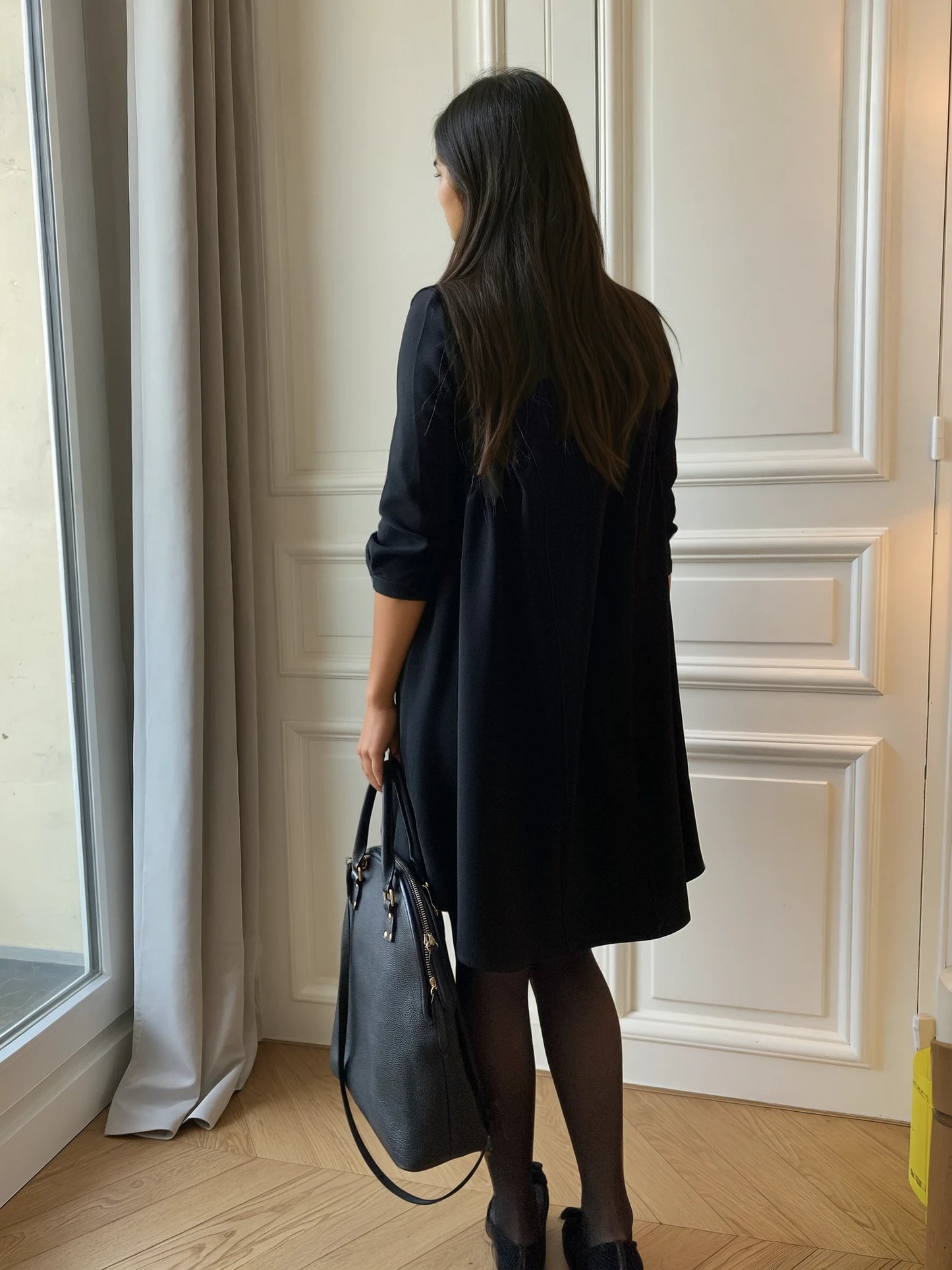 Twist-, Umstands- und Stillkleid 