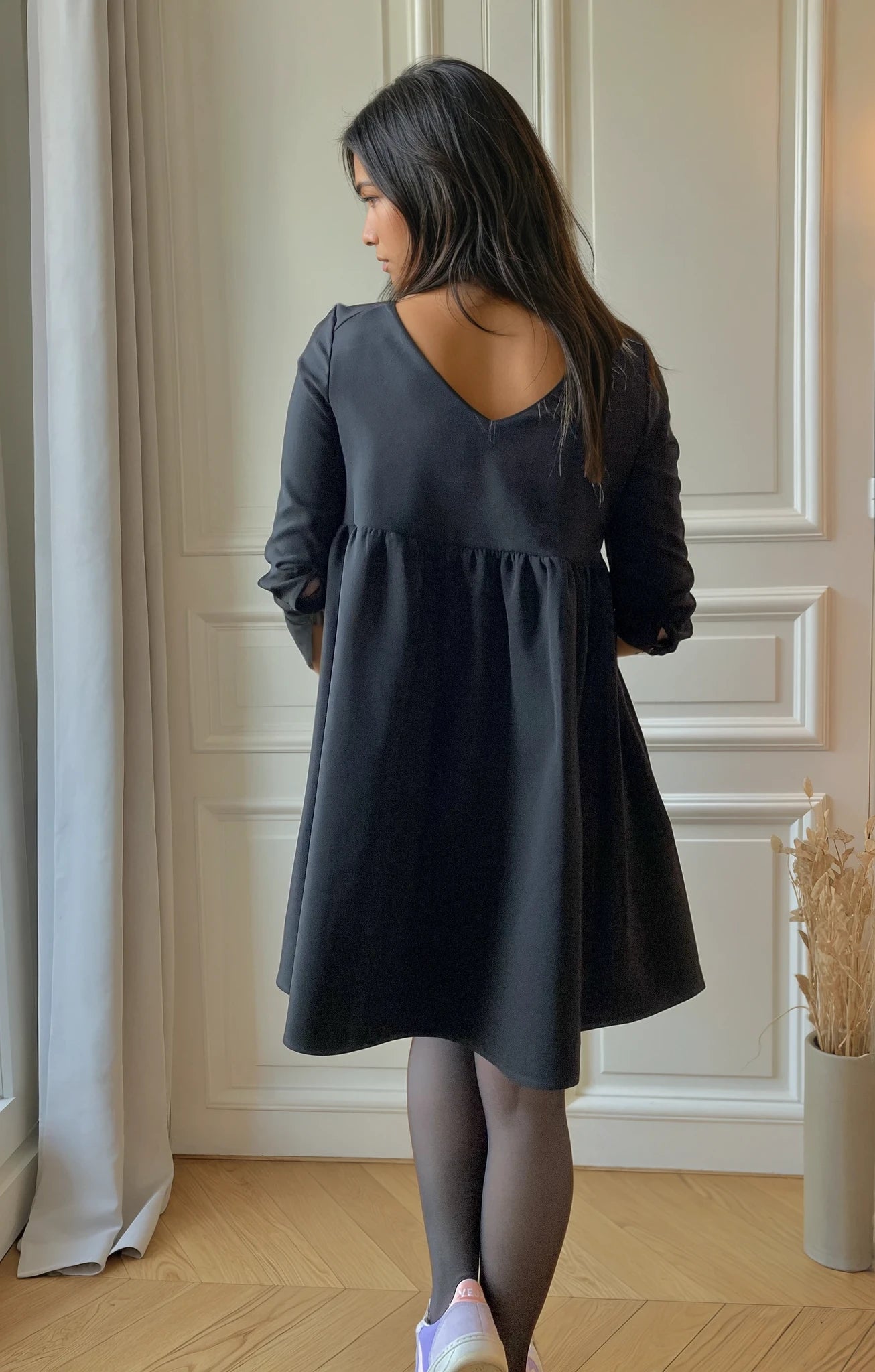 Twist-, Umstands- und Stillkleid 