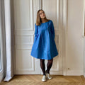 Twist, maternity and breastfeeding dress 
