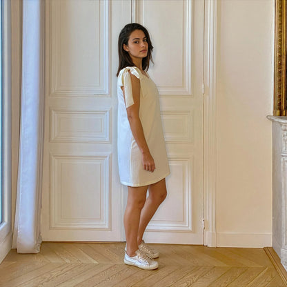 Olivgrünes Kleid