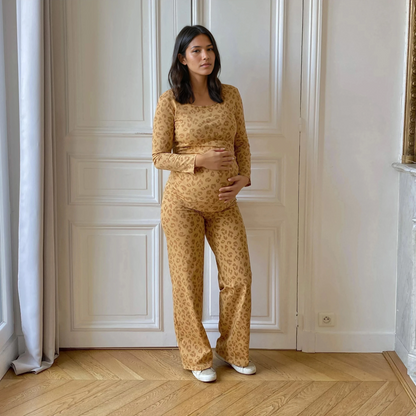 Haut Jeanne - Imprimé Léopard