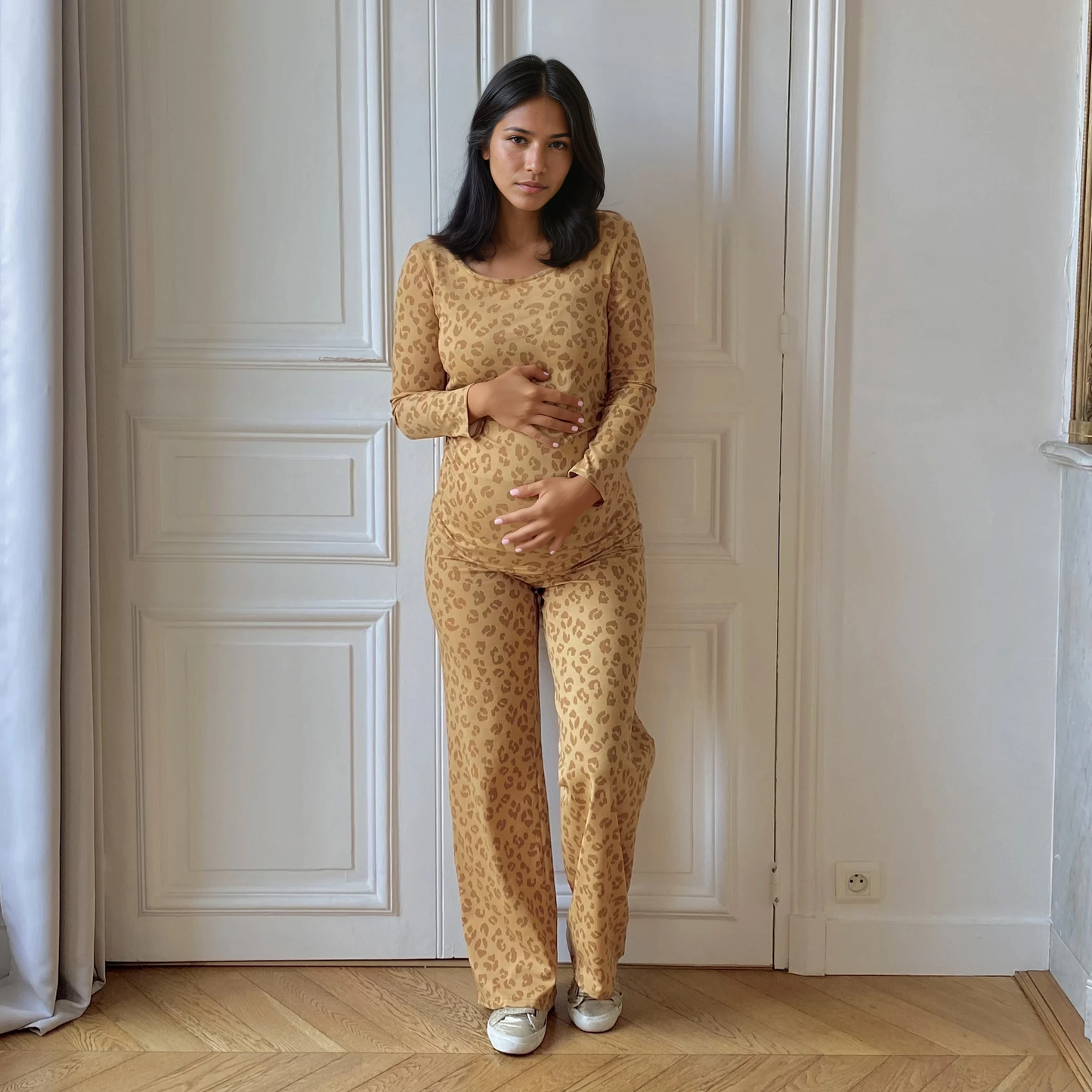 Haut Jeanne - Imprimé Léopard