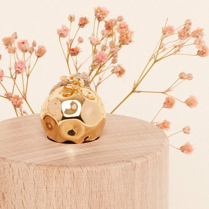 MOON pregnancy bola - Yellow gold finish